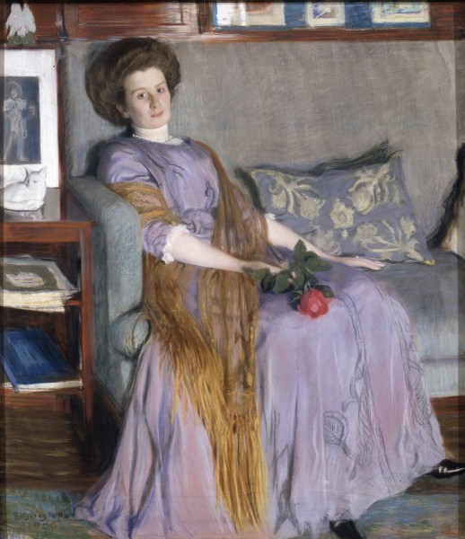 Portrait of Rene Ivanovna Notgft, birth. Kestlin
